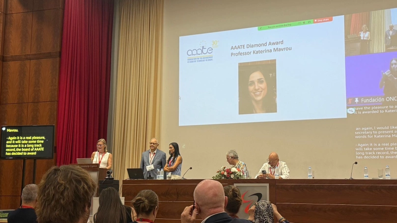 Zdjęcie nr 2 z galerii Udział w 18. cyklicznej Międzynarodowej Konferencji AAATE 2025 Technology for Inclusion and Participation for All: Recent Achievements and Future Directions