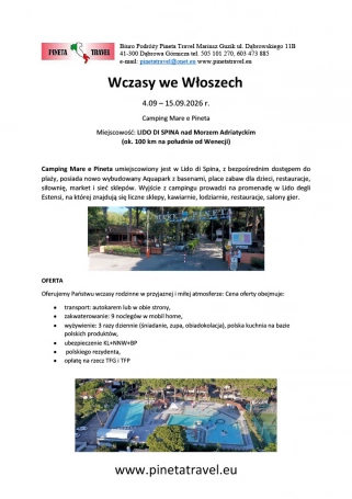 Zdjęcie nr 1 z galerii Wczasy we Włoszech