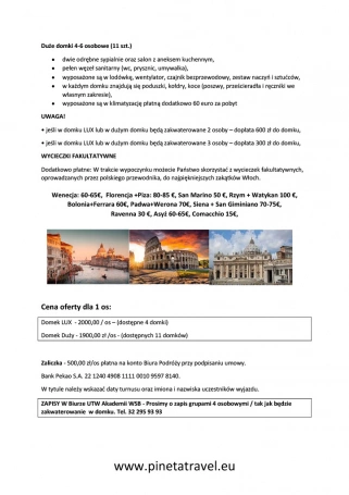 Zdjęcie nr 3 z galerii Wczasy we Włoszech