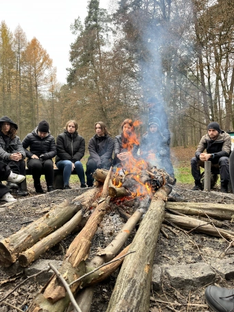 Zdjęcie nr 31 z galerii Zajęcia terenowe &ndash; symulacja poszukiwań os&oacute;b zaginionych w rozległym terenie otwartym