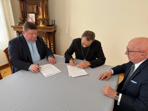 Zdjęcie nr 3 z galerii Kolejna płaszczyzna wsp&oacute;łpracy Archidiecezji Wrocławskiej i Akademii WSB