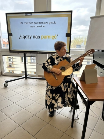 Zdjęcie nr 2 z galerii 83 rocznica Powstania w Getcie Warszawskim