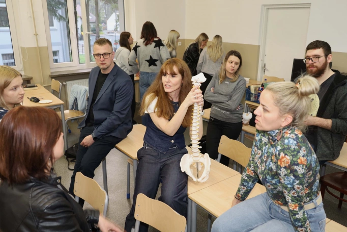 Zdjęcie nr 5 z galerii &bdquo;Ciało jako dow&oacute;d &ndash; czego biomechanika i anatomia uczą kryminalistykę&rdquo;- wykład Anny Chrząścik