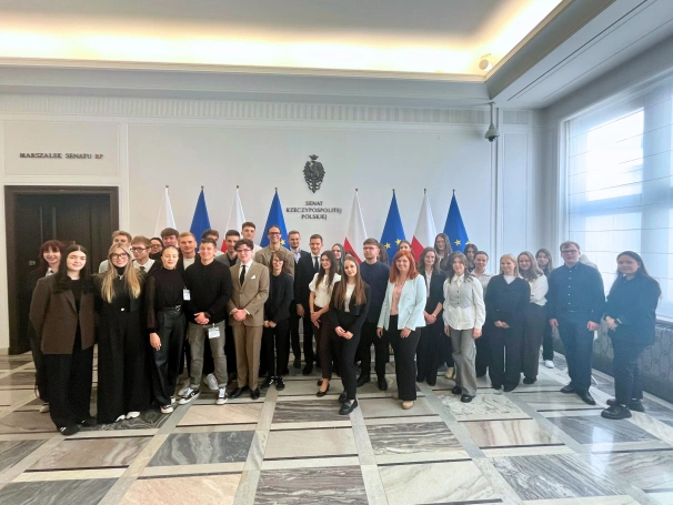 Zdjęcie nr 1 z galerii Wizyta student&oacute;w w Sejmie
