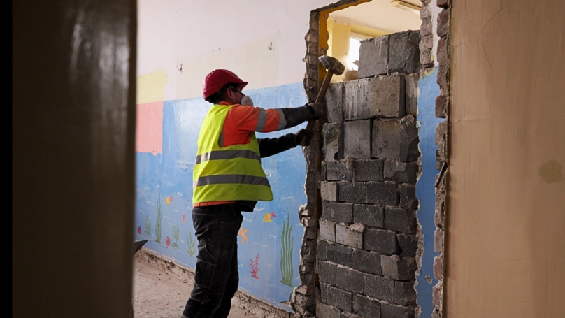 Zdjęcie nr 1 z galerii Przebieg prac termomodernizacja