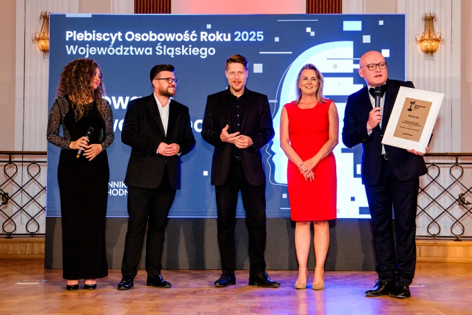 Zdjęcie nr 3 z galerii Prof. Marcin Lis z tytułem Osobowość Roku Wojew&oacute;dztwa Śląskiego
