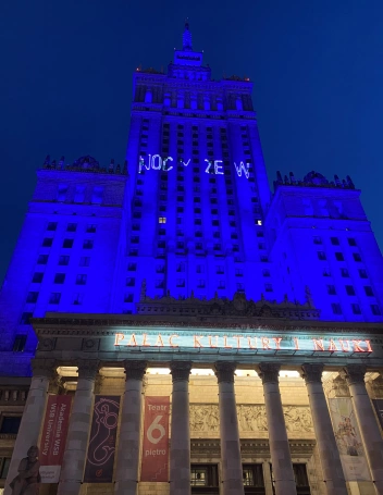 Zdjęcie nr 6 z galerii Pałac wieczorową porą. Stołeczna Noc Muze&oacute;w z udziałem Akademii WSB