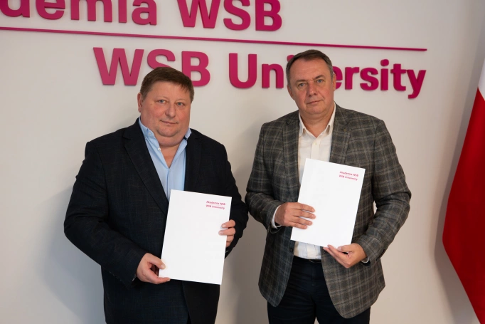Zdjęcie nr 1 z galerii Akademia WSB i UzhNU rozwijają wsp&oacute;łpracę międzynarodową