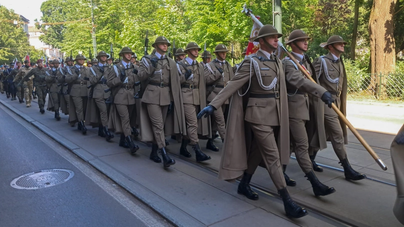 Zdjęcie nr 7 z galerii Wojsko z nami. Dzień Weterana na stołecznym wydziale Akademii WSB &ndash; spotkanie z uczestnikami misji pokojowych