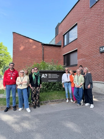 Zdjęcie nr 3 z galerii Kadra Akademii WSB na wizycie studyjnej w Aalto Design Factory (Finlandia)&ndash; inspiracje dla rozwoju nowoczesnej edukacji