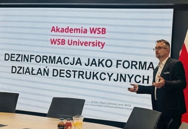 Zdjęcie nr 7 z galerii Akademia WSB wspiera ministerstwa w walce z dywersją