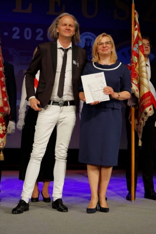 Zdjęcie nr 2 z galerii WSB University Extends Congratulations to the 1st General Secondary School in Olkusz on the Occasion of Its 110th Anniversary