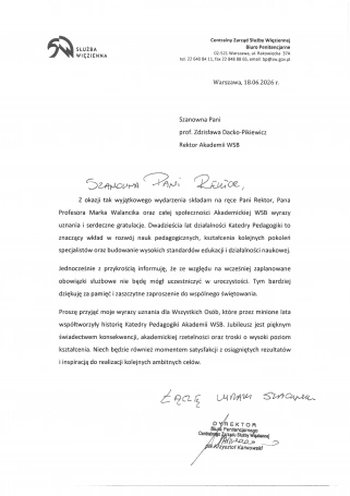 Zdjęcie nr 4 z galerii 20-lecie Pedagogiki Laudacje