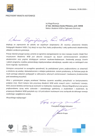 Zdjęcie nr 9 z galerii 20-lecie Pedagogiki Laudacje