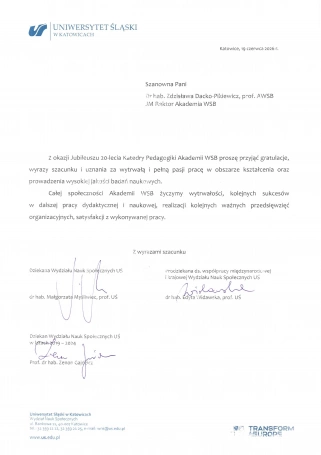 Zdjęcie nr 14 z galerii 20-lecie Pedagogiki Laudacje