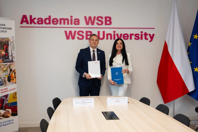 Zdjęcie nr 5 z galerii Akademia WSB i Wojew&oacute;dzkie Pogotowie Ratunkowe w Katowicach rozpoczynają wsp&oacute;łpracę