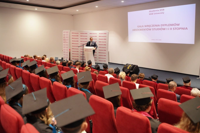 Zdjęcie nr 9 z galerii Graduation Ceremony for WSB University Graduates in Gliwice