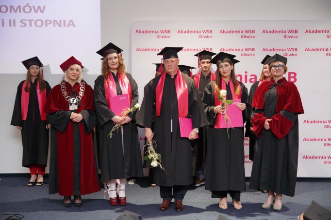 Zdjęcie nr 14 z galerii Graduation Ceremony for WSB University Graduates in Gliwice