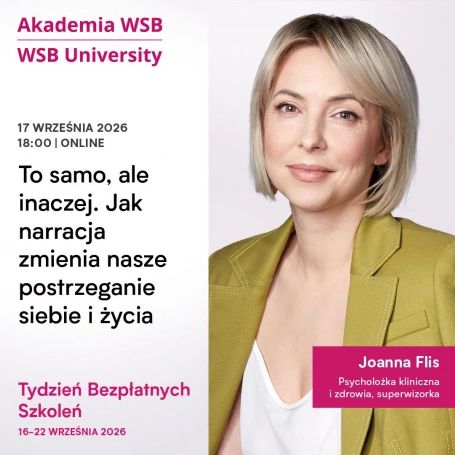 Zdjęcie nr 1 z galerii Tydzień Szkoleń Akademii WSB już 16&ndash;22 września