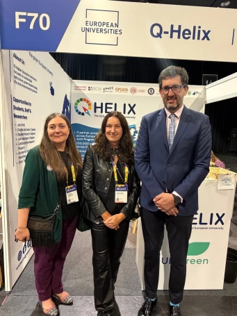Zdjęcie nr 3 z galerii WSB University - Leader of the Q-Helix European Universities Alliance at EAIE 2026