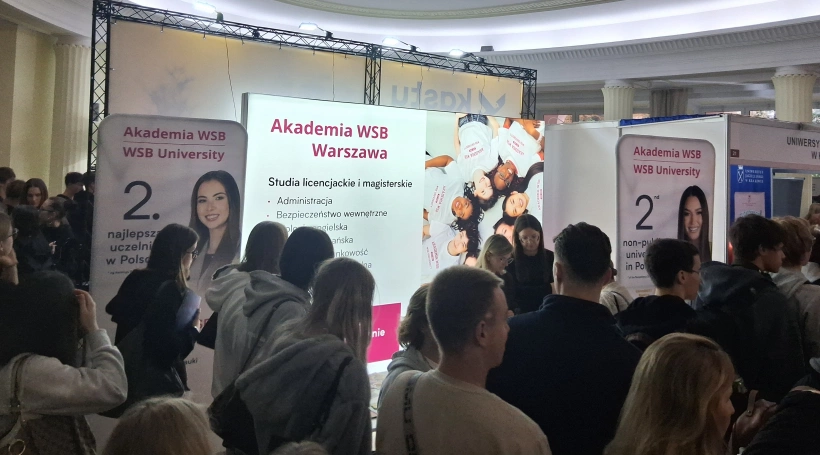 Zdjęcie nr 4 z galerii Akademia WSB na salonach. Targi edukacyjne w stolicy 