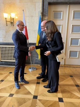 Zdjęcie nr 1 z galerii WSB University at the Opening of the Honorary Consulate of Ukraine in Katowice