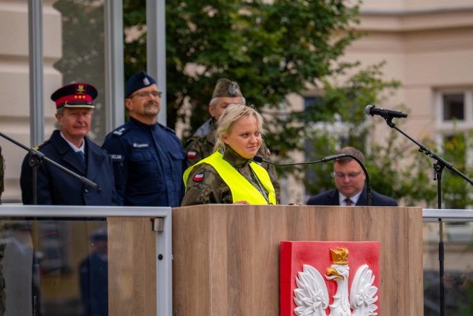 Zdjęcie nr 21 z galerii Trzy dni w koszarach, finał na Wawelu. Za nami XIV Og&oacute;lnopolski Turniej Klas o Profilu Mundurowym - I 