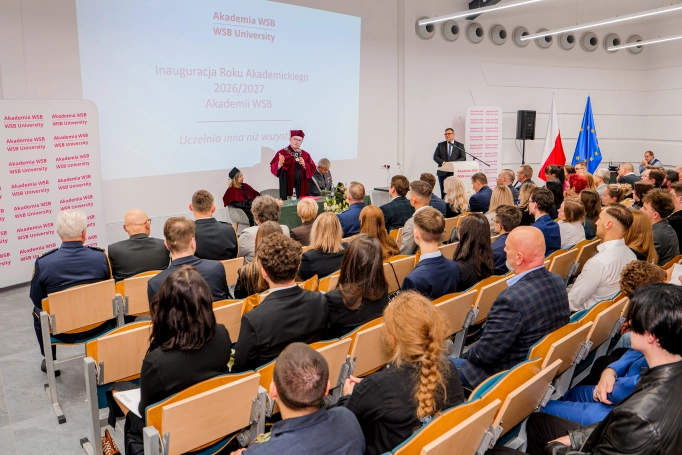 Zdjęcie nr 20 z galerii Uroczysta Inauguracja Roku Akademickiego 2026/2027 w Akademii WSB w Jaworznie