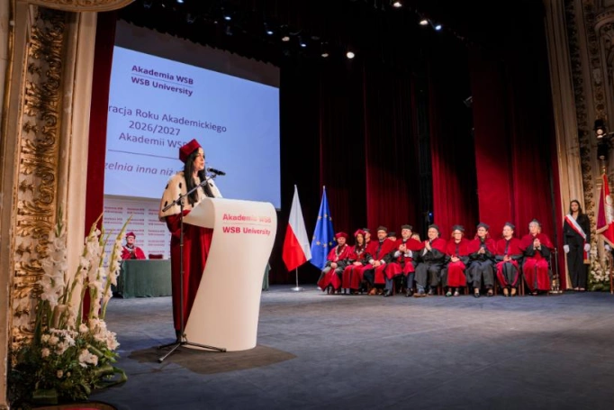 Zdjęcie nr 5 z galerii Uroczysta Inauguracja Roku Akademickiego 2026/2027 w Akademii WSB w Cieszynie