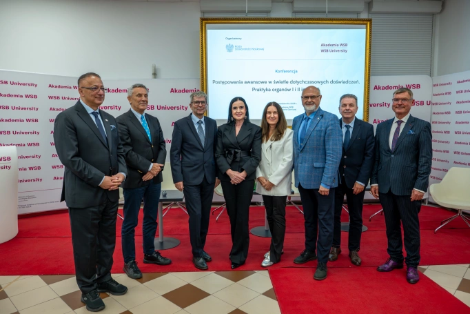 Zdjęcie nr 1 z galerii Postępowania awansowe w nauce &ndash; konferencja Rady Doskonałości Naukowej i Akademii WSB