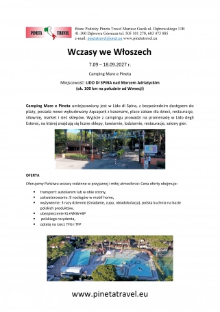 Zdjęcie nr 5 z galerii Wczasy we Włoszech