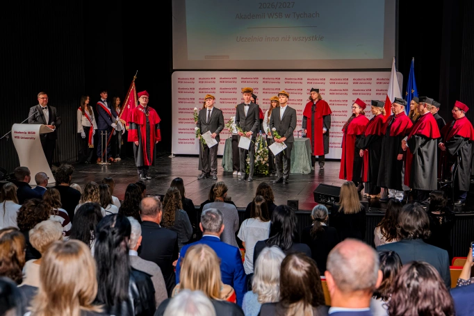 Zdjęcie nr 3 z galerii From the Youngest Learners to Senior Citizens &ndash; WSB University in Tychy Ceremonially Inaugurates the 2026/2027 Academic Year