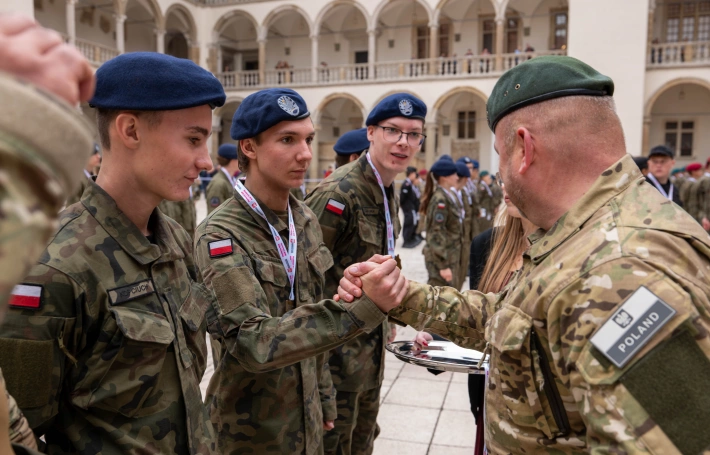 Zdjęcie nr 9 z galerii Three Days in the Barracks, a Finale at Wawel. The 14th National Tournament for Uniformed-Service Classes Has Concluded 3