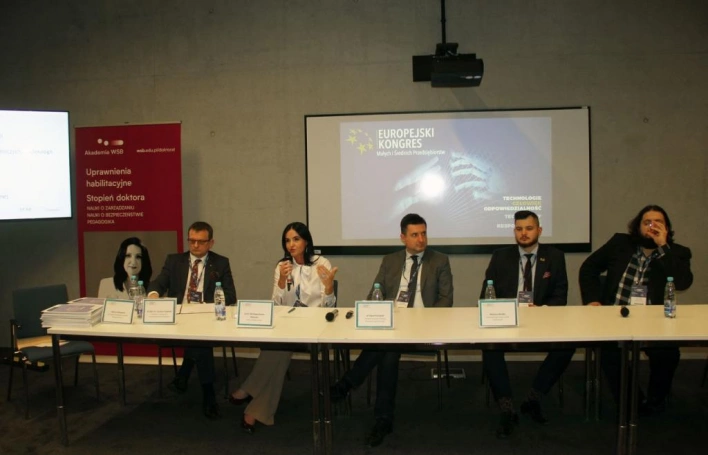Zdjęcie nr 5 z galerii Europejski Kongres Małych i Średnich Przedsiębiorstw z udziałem ekspertów Akademii WSB
