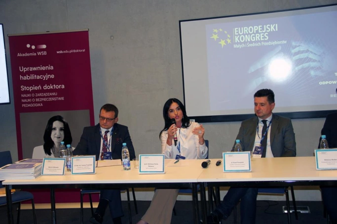 Zdjęcie nr 4 z galerii Europejski Kongres Małych i Średnich Przedsiębiorstw z udziałem ekspertów Akademii WSB