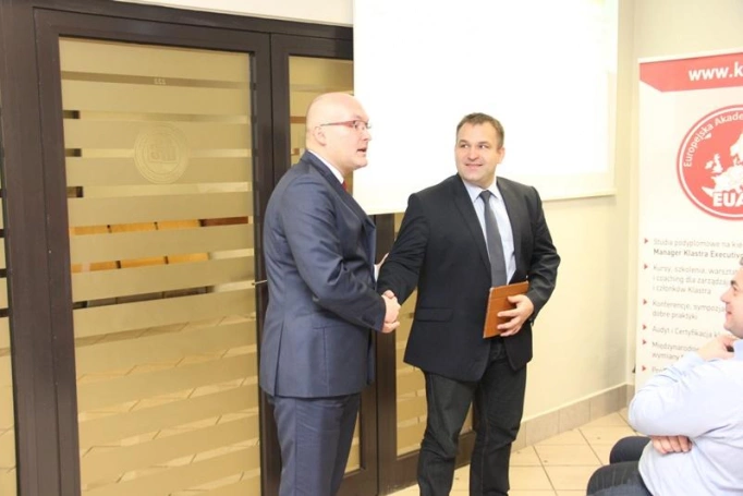 Zdjęcie nr 17 z galerii Poseł Bartłomiej Bodio wziął udział w inauguracji studiów podyplomowych Menedżer Klastra Executive MBA