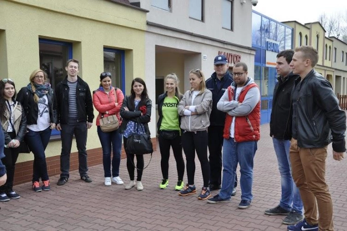 Zdjęcie nr 2 z galerii Wizyta studyjna w Szkole Policji w Katowicach