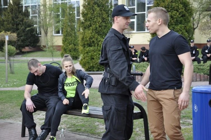 Zdjęcie nr 3 z galerii Wizyta studyjna w Szkole Policji w Katowicach