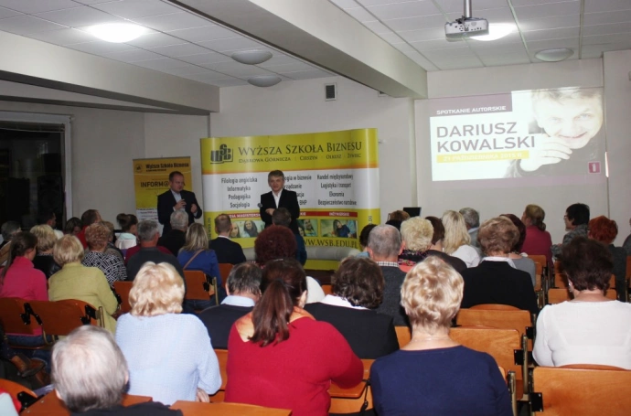 Zdjęcie nr 1 z galerii Spotkanie z aktorem Dariuszem Kowalskim