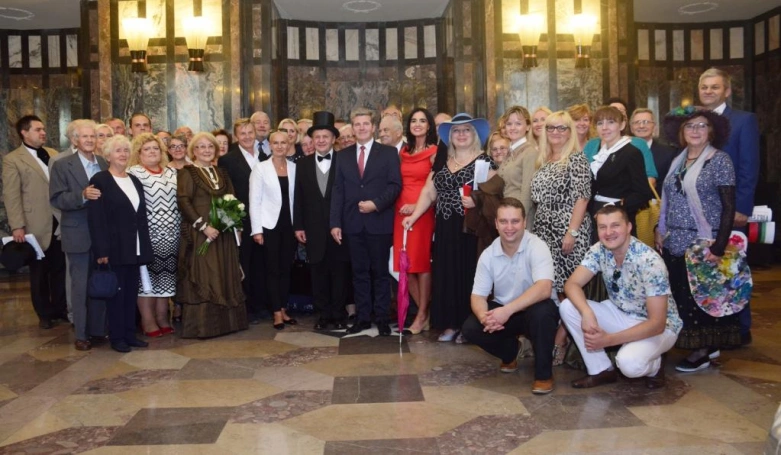 Zdjęcie nr 5 z galerii JM Rektor WSB podczas jubileuszowych obchodów 100-lecia miasta