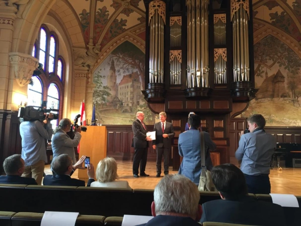 Zdjęcie nr 6 z galerii Władze WSB na uroczystościach otwarcia Konsulatu Honorowego Republiki Austrii