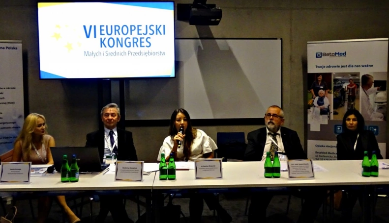 Zdjęcie nr 21 z galerii Eksperci WSB podczas VI Europejskiego Kongresu Małych i Średnich Przedsiębiorstw
