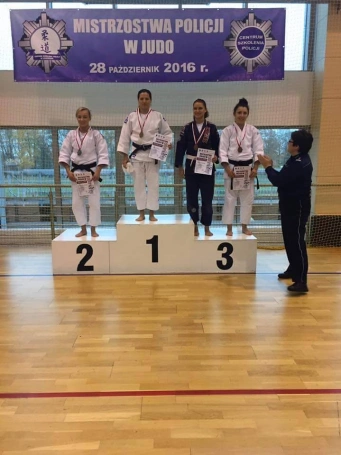 Zdjęcie nr 3 z galerii Studentka Agnieszka Bergier-Karkosz wicemistrzynią Policji w judo
