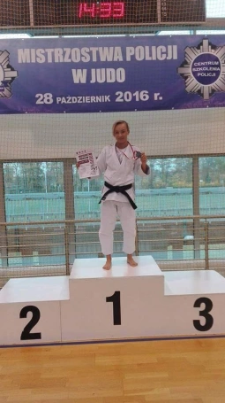 Zdjęcie nr 4 z galerii Studentka Agnieszka Bergier-Karkosz wicemistrzynią Policji w judo