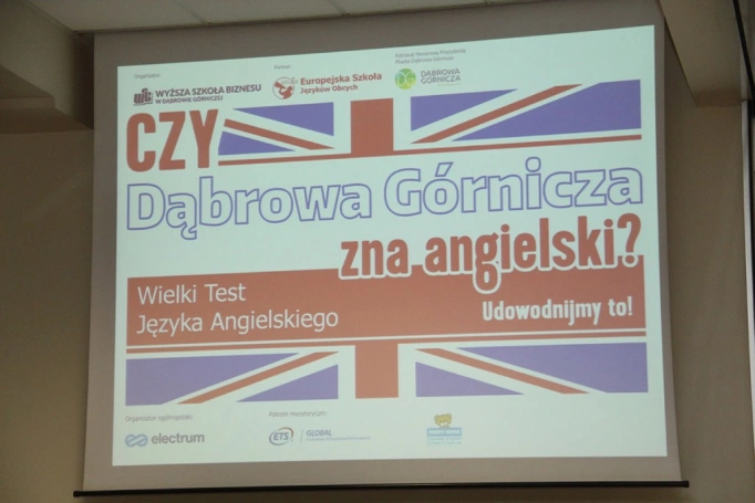 Zdjęcie nr 1 z galerii Dąbrowa Górnicza zna angielski. Udowodniliśmy to!
