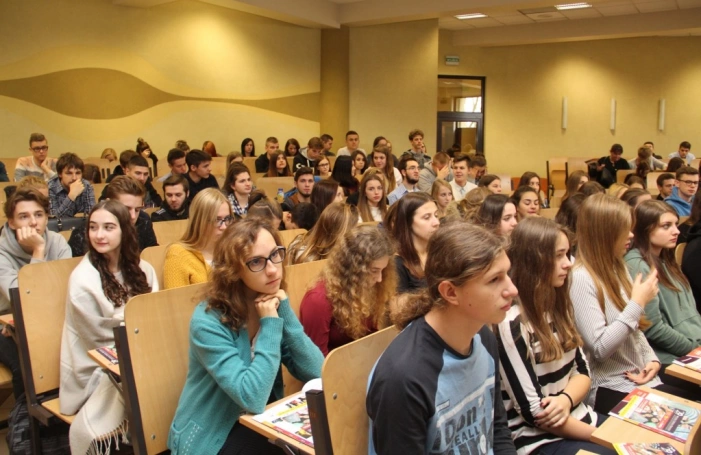 Zdjęcie nr 3 z galerii Światowy Tydzień Przedsiębiorczości w Wyższej Szkole Biznesu w Dąbrowie Górniczej