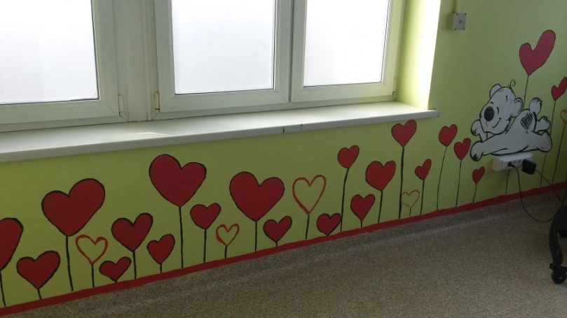 Zdjęcie nr 6 z galerii Serduszkowa sala w Szpitalu Miejskim w Rudzie Śląskiej