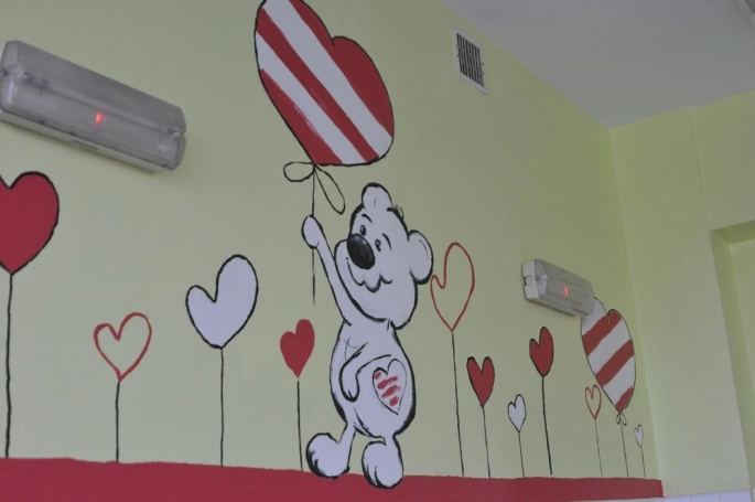 Zdjęcie nr 5 z galerii Serduszkowa sala w Szpitalu Miejskim w Rudzie Śląskiej