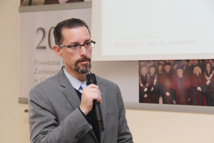 Zdjęcie nr 11 z galerii Kristopher Sanchez, przedstawiciel Gubernatora Nevady gościem WSB