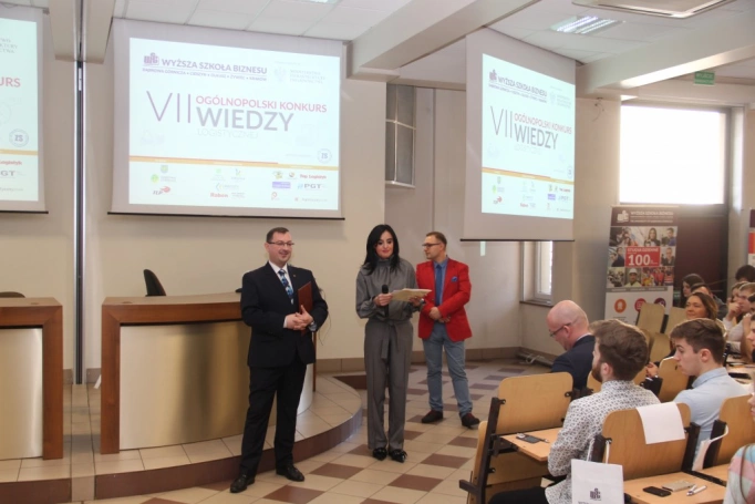 Zdjęcie nr 5 z galerii VII Ogólnopolski Konkurs Wiedzy Logistycznej - WYNIKI